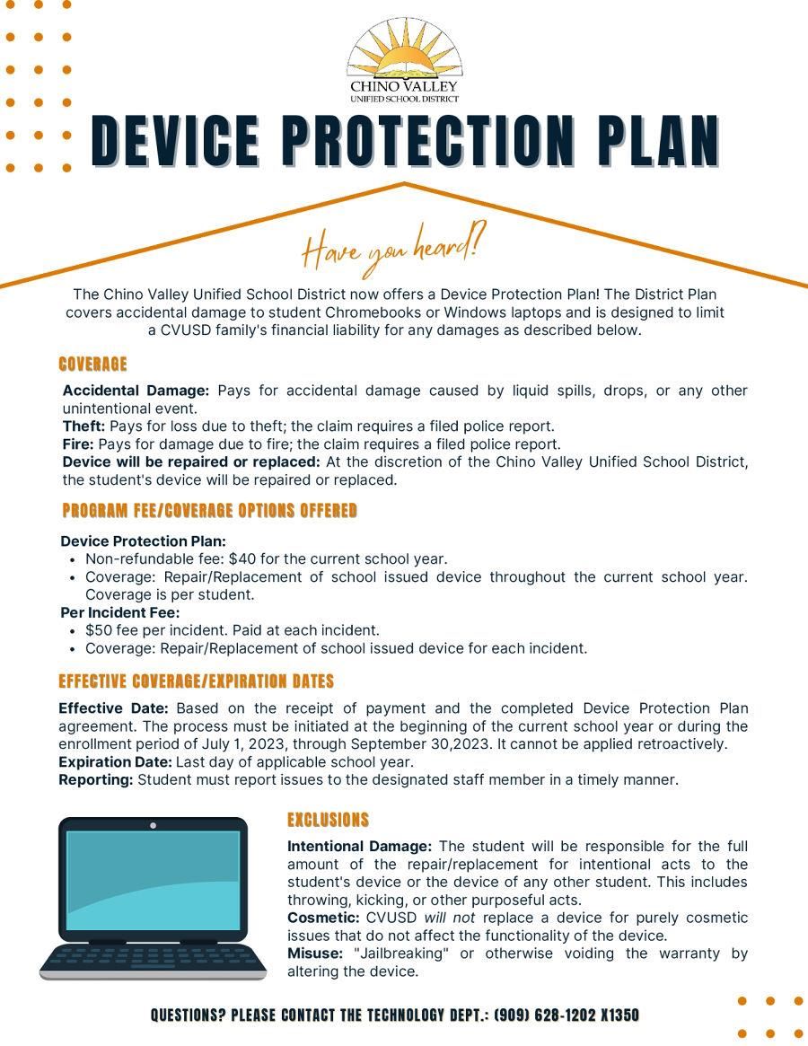 device protection plan details